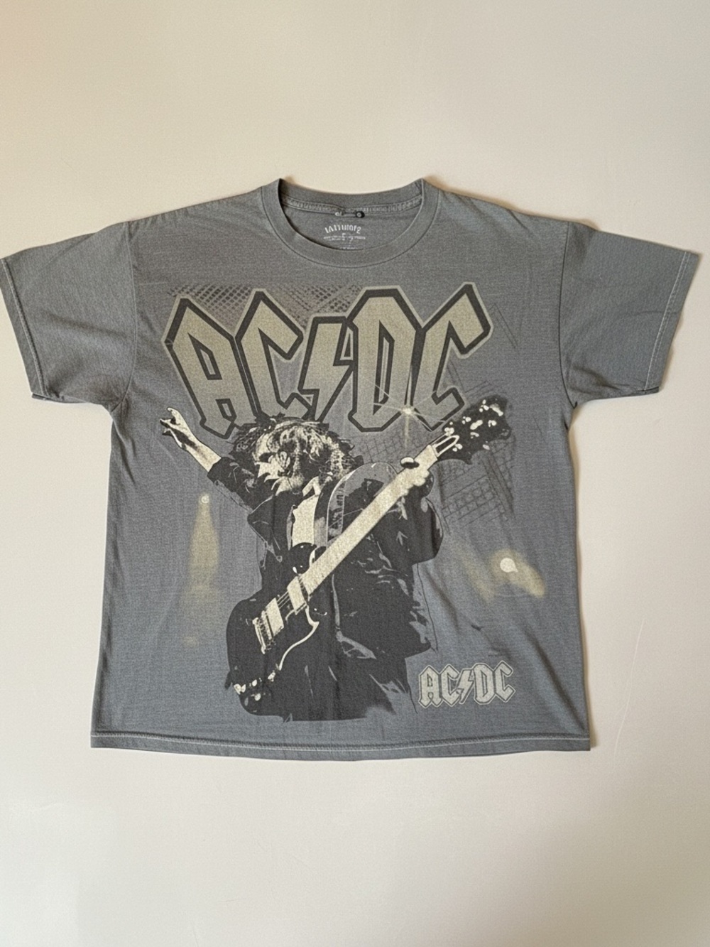 Rockware Branded Gray Graphic Tee